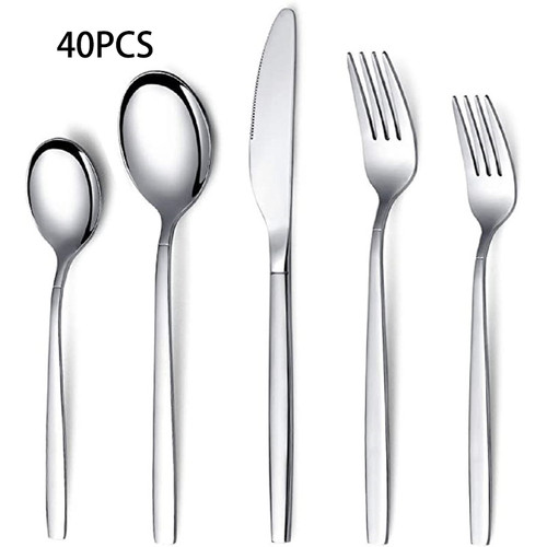 Flatware set pieces - flatware,