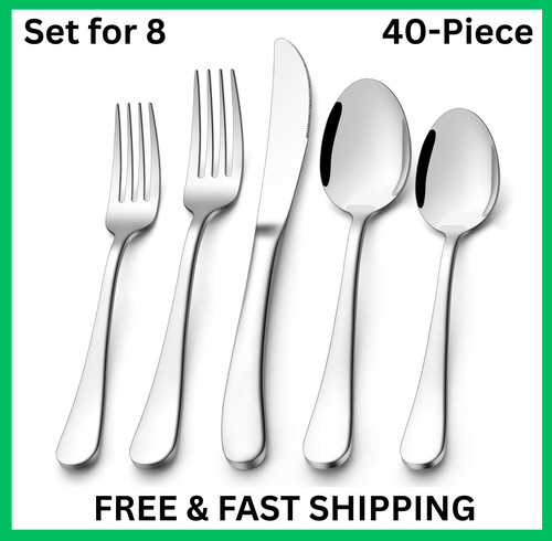 Heavy duty silverware - set, for