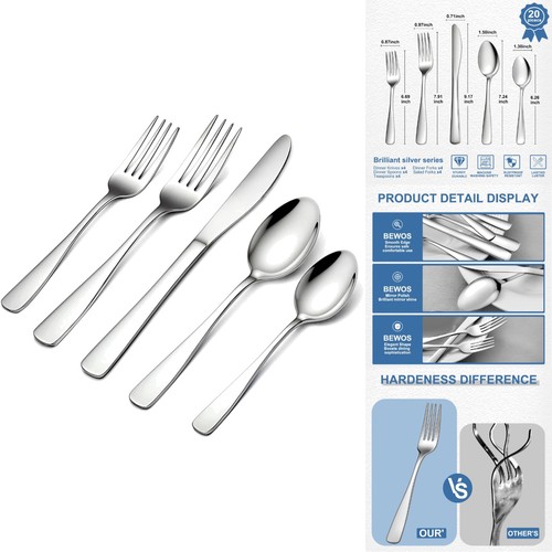 Piece silverware set for - 20, 4