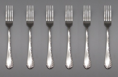 Set six oneida stainless - set,