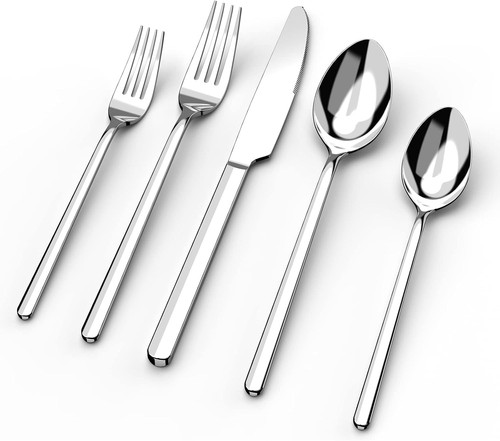 Piece silverware set 18 10 - set,, 18/10