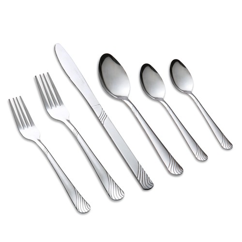 New piece silverware set for - 5-piece,