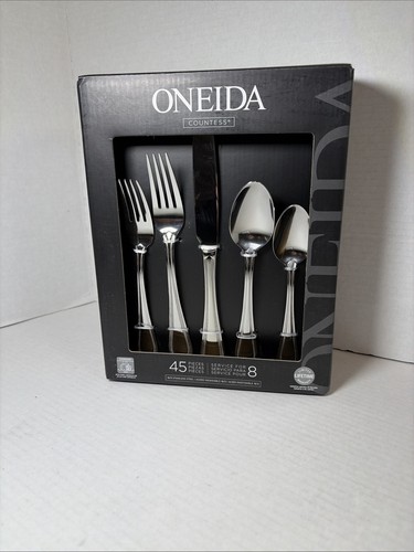 Oneida countess 45pc flatware - 45pc.,