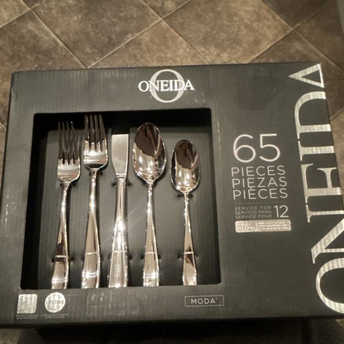 Oneida moda 65pc - moda, stainless
