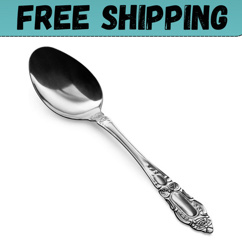 Dinner spoons stainless steel - stainless,