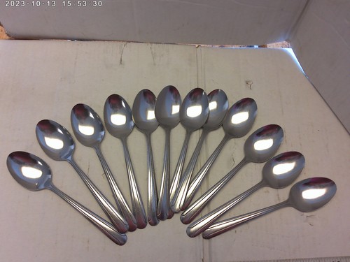 Stainless steel dinner spoon