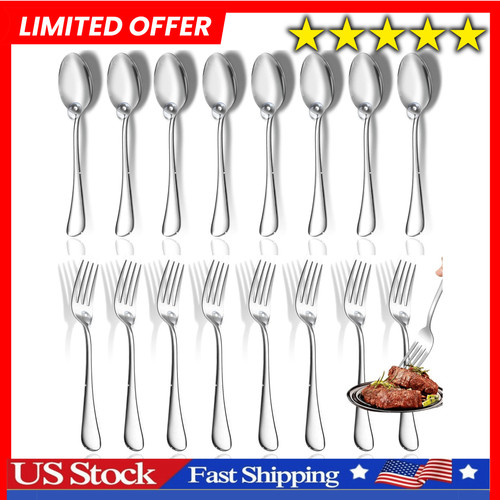Pcs spoons and forks set - 12,